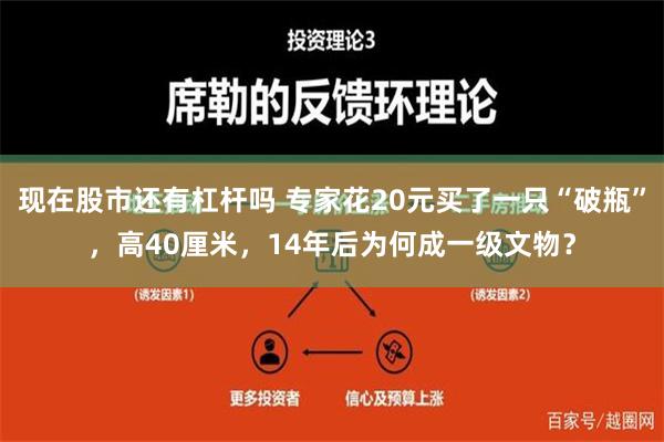 现在股市还有杠杆吗 专家花20元买了一只“破瓶”，高40厘米，14年后为何成一级文物？