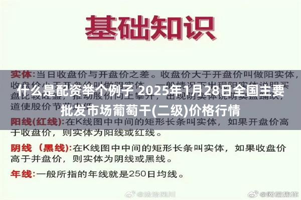 什么是配资举个例子 2025年1月28日全国主要批发市场葡萄干(二级)价格行情